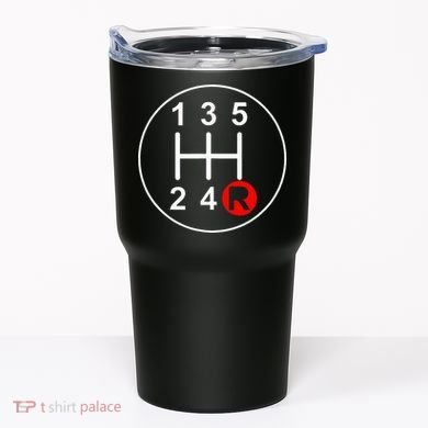 5 Speed Manual Transmission Stick Shift Car Enthusiast Tumbler