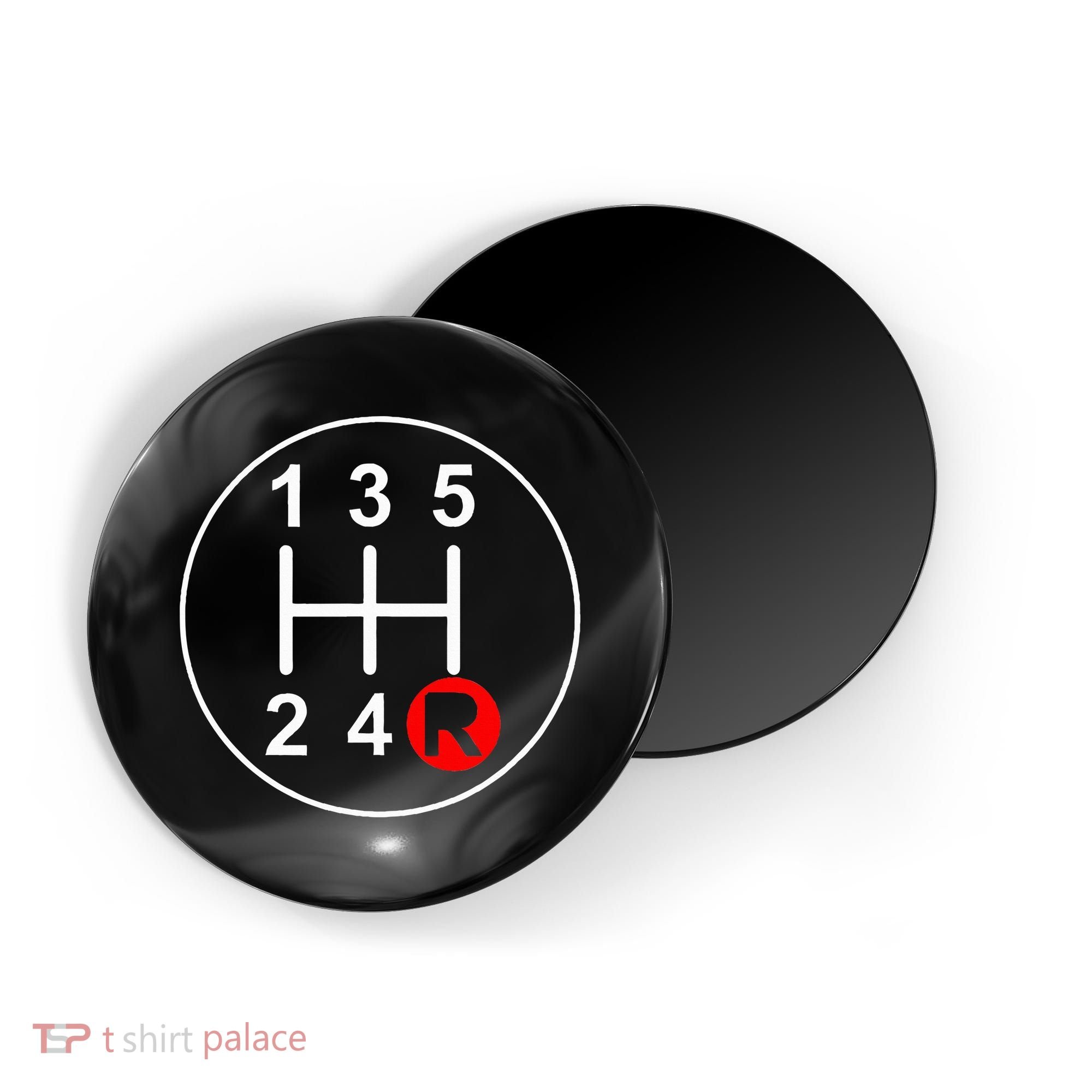 5 Speed Manual Transmission Stick Shift Car Enthusiast Magnet