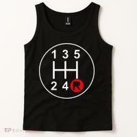 5 Speed Manual Transmission Stick Shift Car Enthusiast Tank Top thumb 2