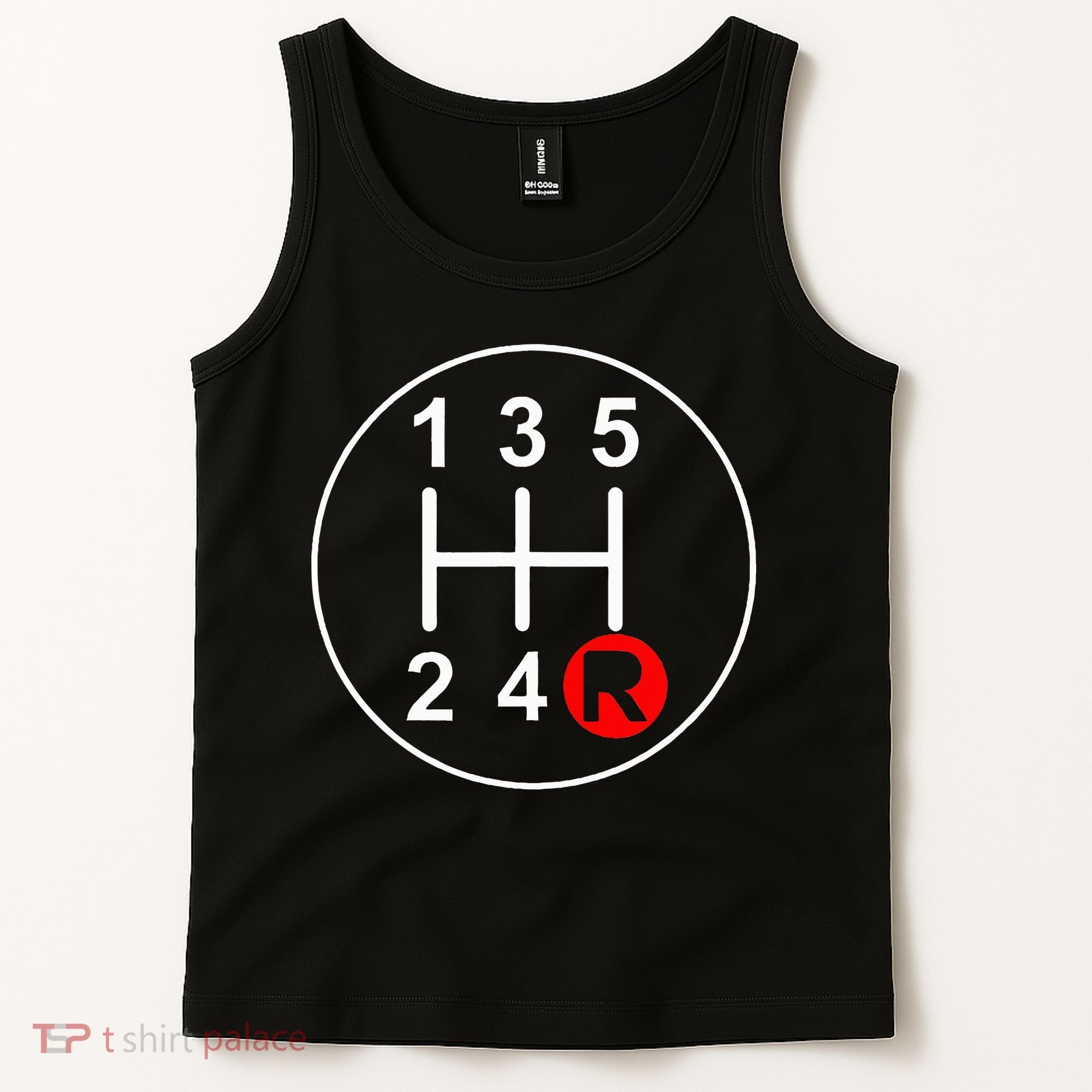 5 Speed Manual Transmission Stick Shift Car Enthusiast Tank Top