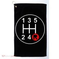 5 Speed Manual Transmission Stick Shift Car Enthusiast Golf Towel thumb 0