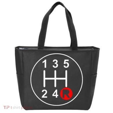 5 Speed Manual Transmission Stick Shift Car Enthusiast Tote Bag