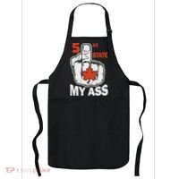 51st State My Ast Middlefinger Funny Canada Flag Patriotic Apron thumb 0