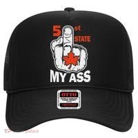 51st State My Ast Middlefinger Funny Canada Flag Patriotic Hat thumb 0