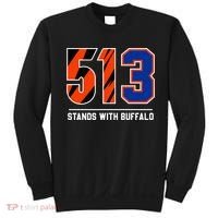 513 Stands With Buffalo Love For 3 Pray For Damar Sweatshirt thumb 0