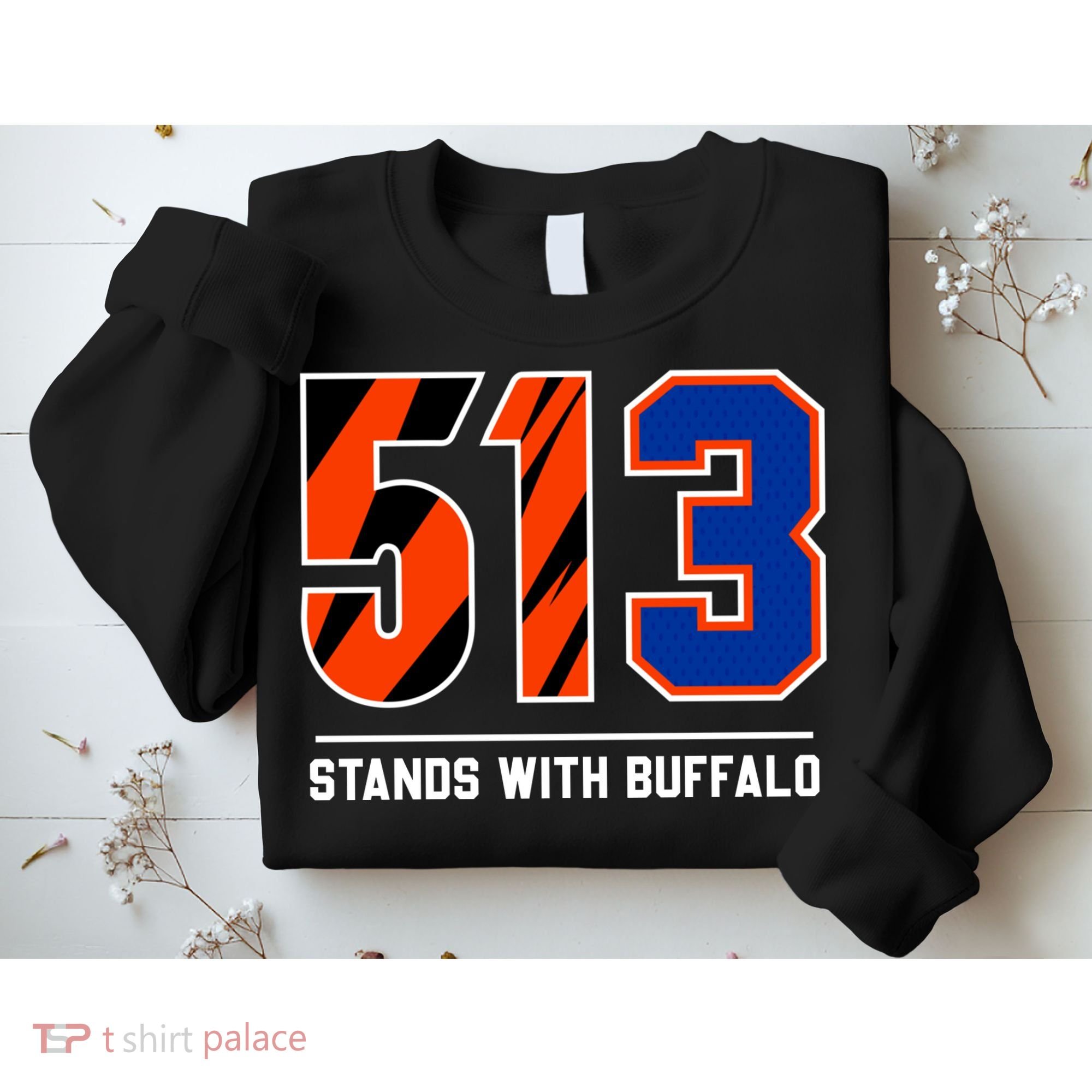 513 Stands With Buffalo Love For 3 Pray For Damar Sweatshirt