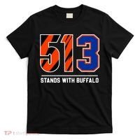 513 Stands With Buffalo Love For 3 Pray For Damar T-Shirt thumb 0