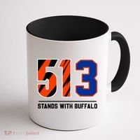 513 Stands With Buffalo Love For 3 Pray For Damar Coffee Mug thumb 1