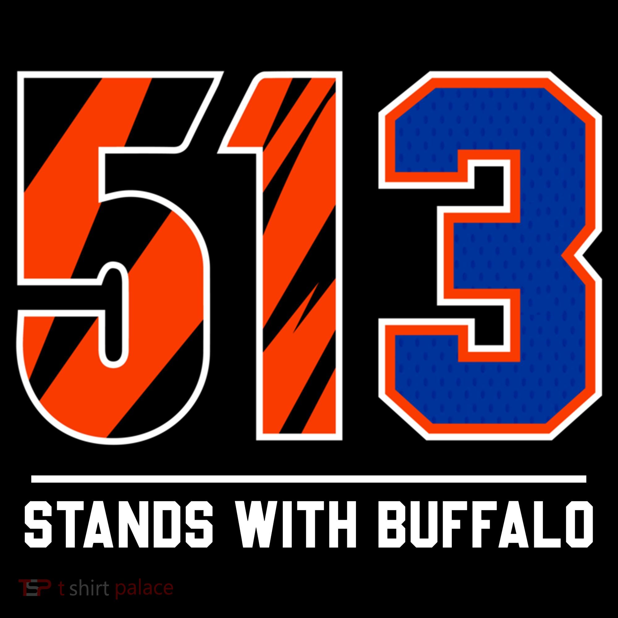 513 Stands With Buffalo Love For 3 Pray For Damar Women's Hoodie
