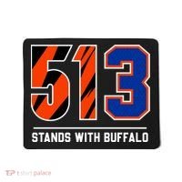 513 Stands With Buffalo Love For 3 Pray For Damar Mousepad thumb 0