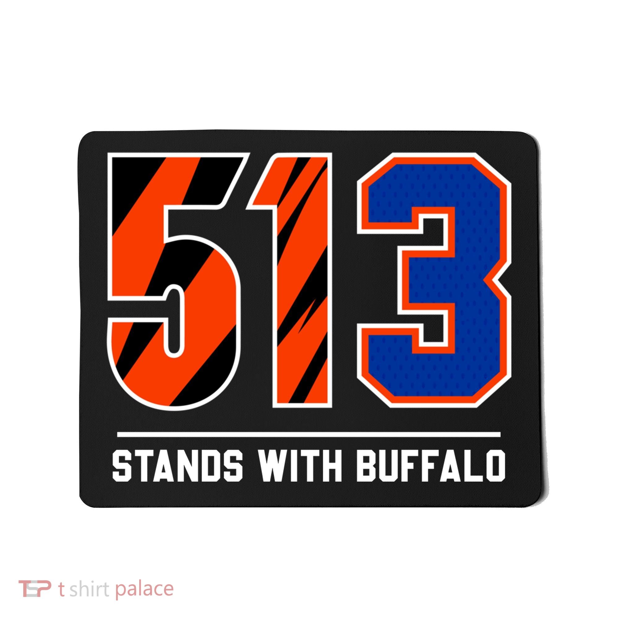 513 Stands With Buffalo Love For 3 Pray For Damar Mousepad