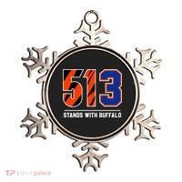 513 Stands With Buffalo Love For 3 Pray For Damar Ornament thumb 0