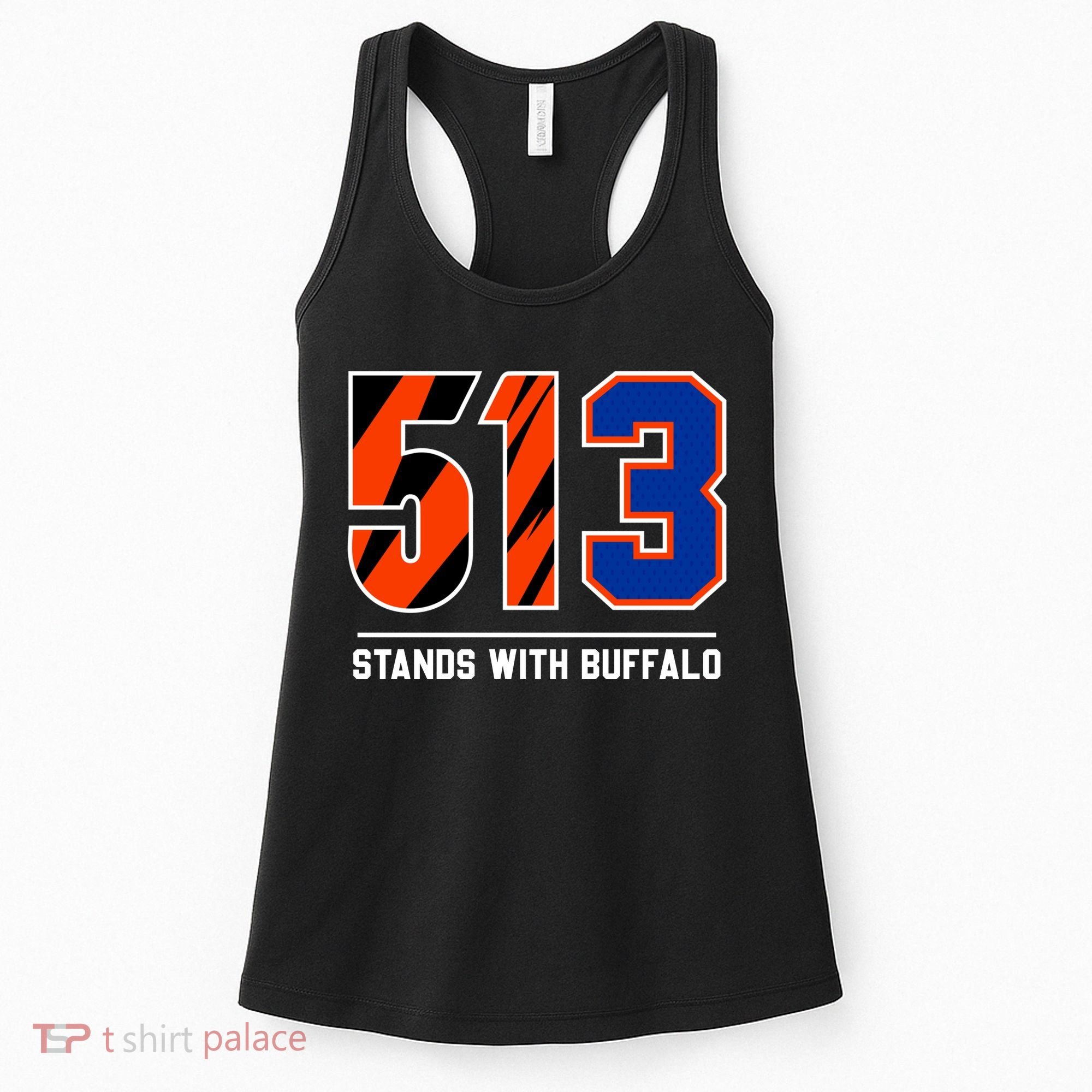 513 Stands With Buffalo Love For 3 Pray For Damar Women's Tank Top