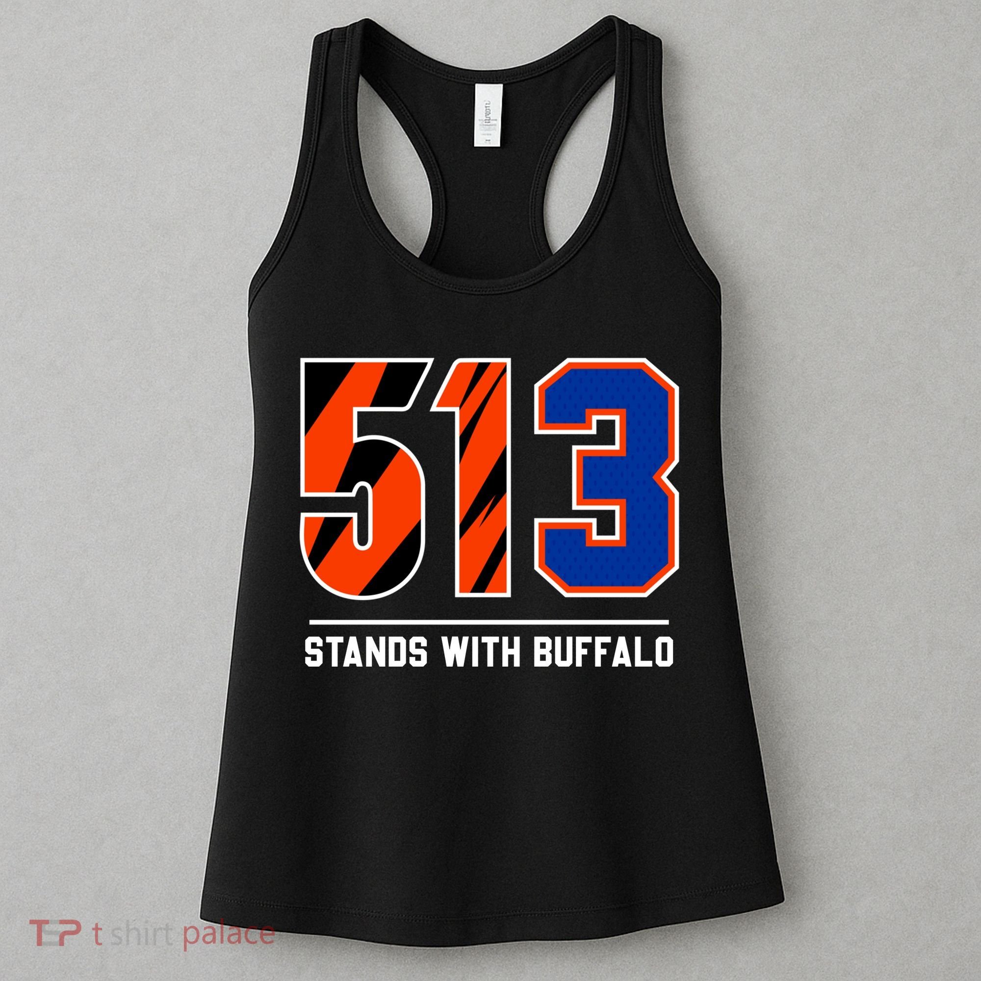 513 Stands With Buffalo Love For 3 Pray For Damar Women's Tank Top