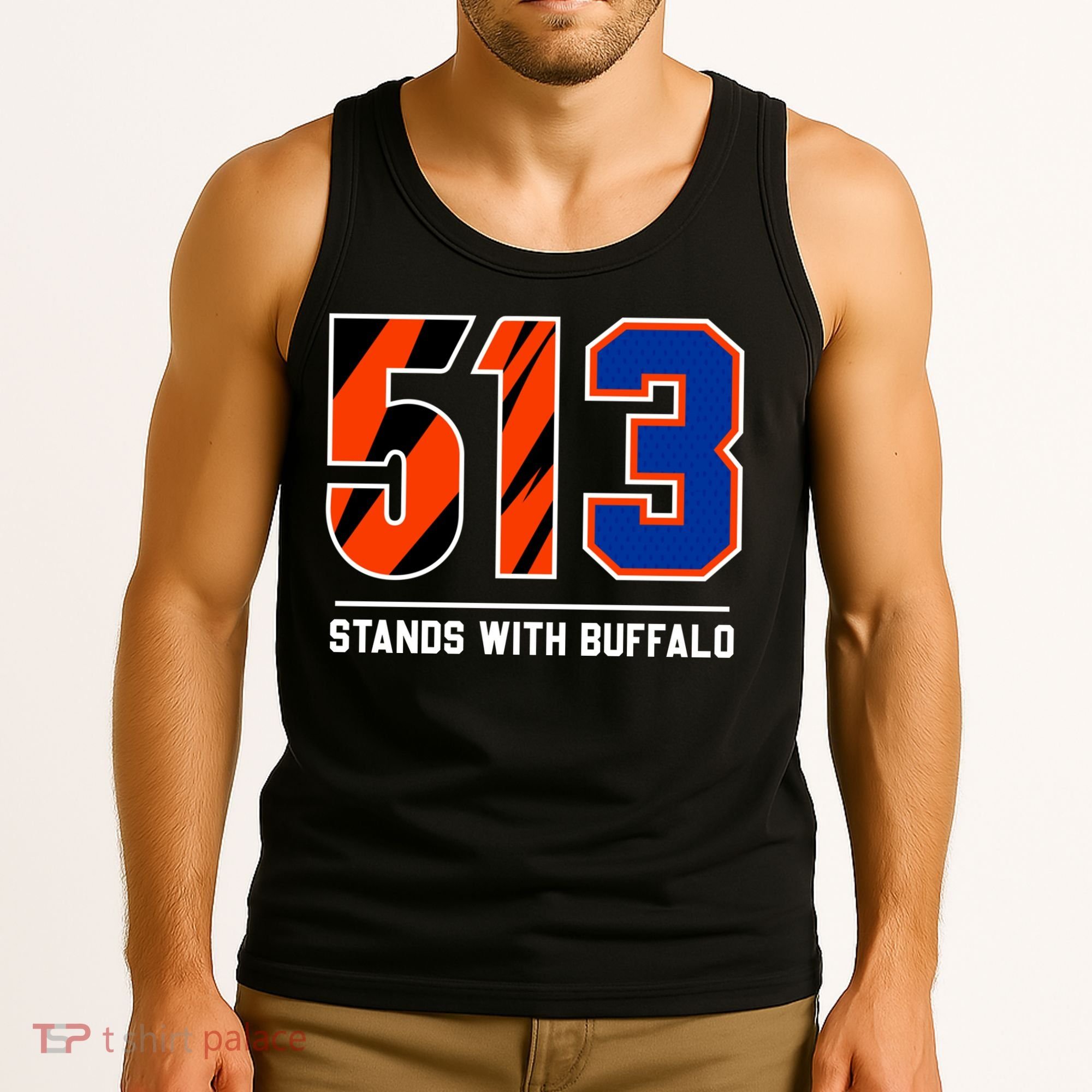 513 Stands With Buffalo Love For 3 Pray For Damar Tank Top