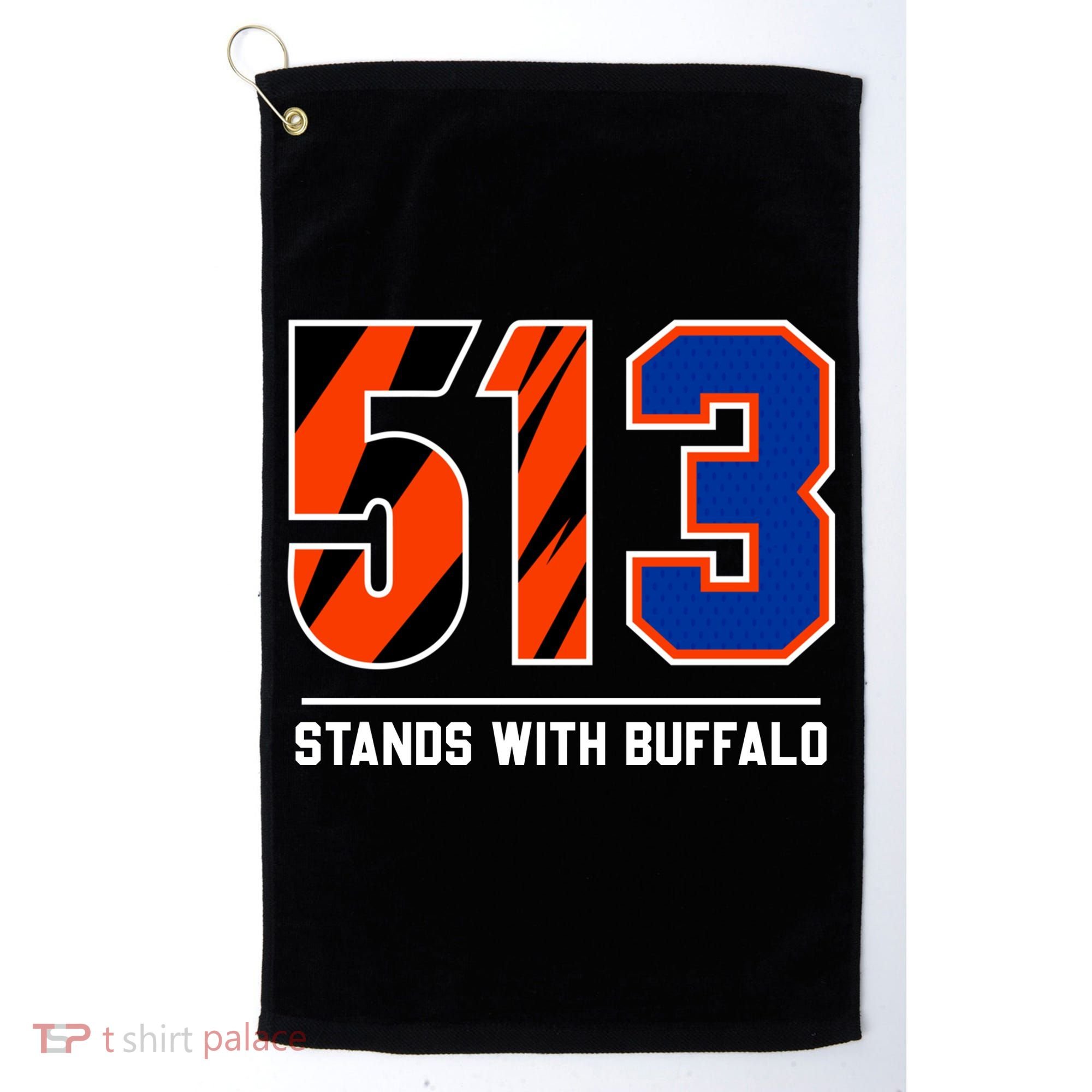 513 Stands With Buffalo Love For 3 Pray For Damar Golf Towel