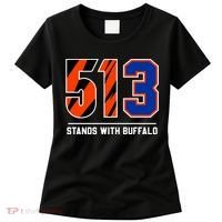 513 Stands With Buffalo Love For 3 Pray For Damar Women's T-Shirt thumb 0