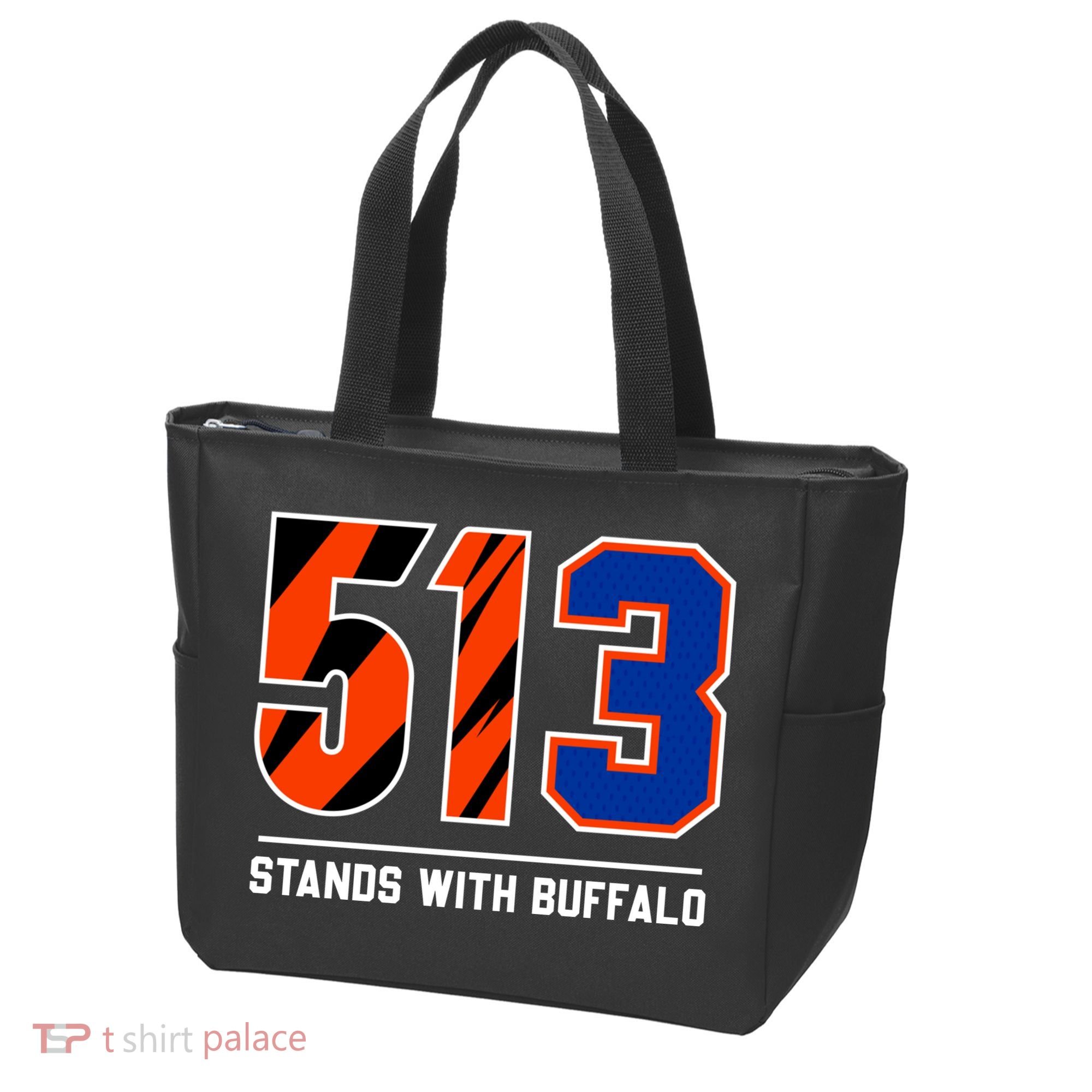 513 Stands With Buffalo Love For 3 Pray For Damar Tote Bag