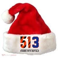 513 Stands With Buffalo Love For 3 Pray For Damar Santa Hat thumb 0