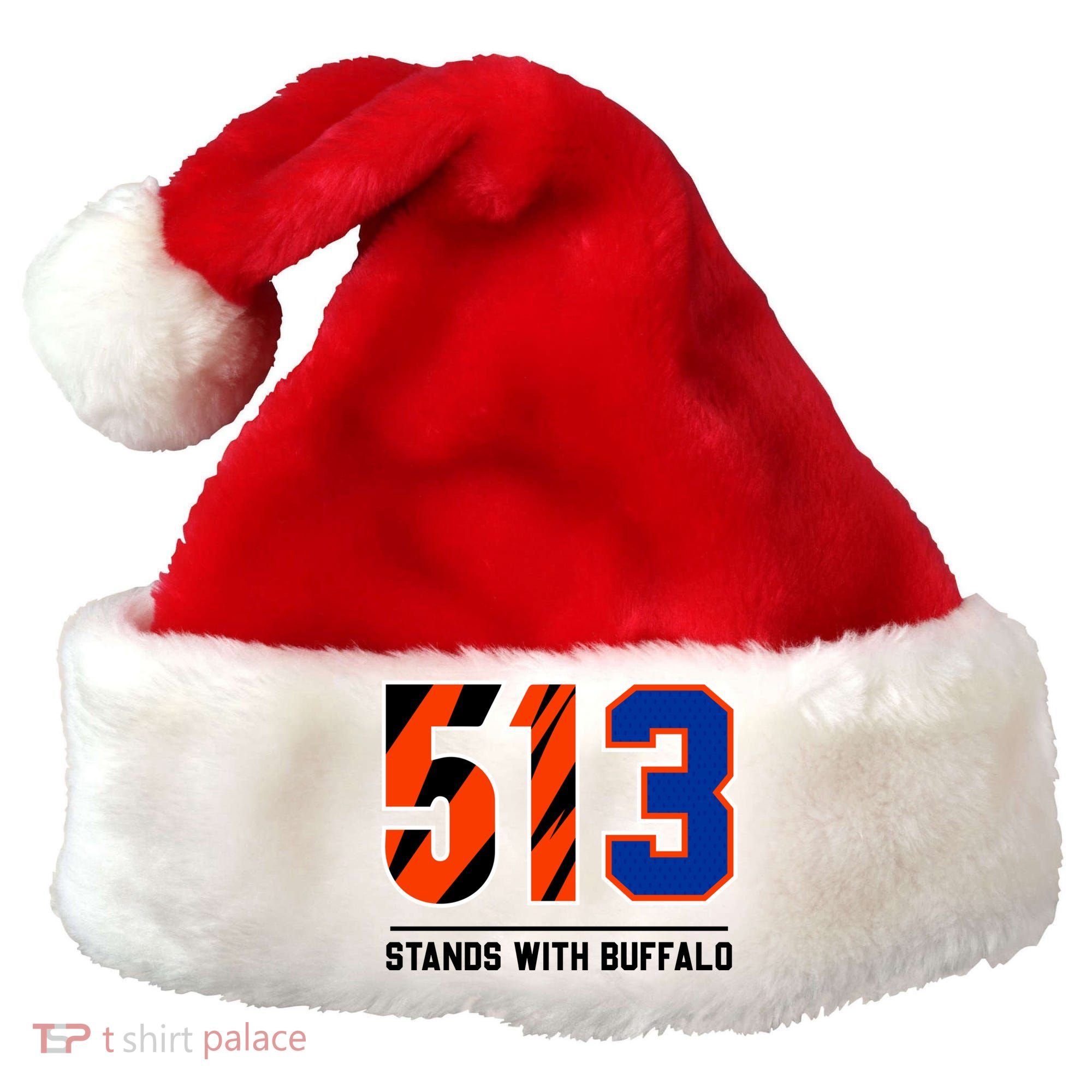513 Stands With Buffalo Love For 3 Pray For Damar Santa Hat