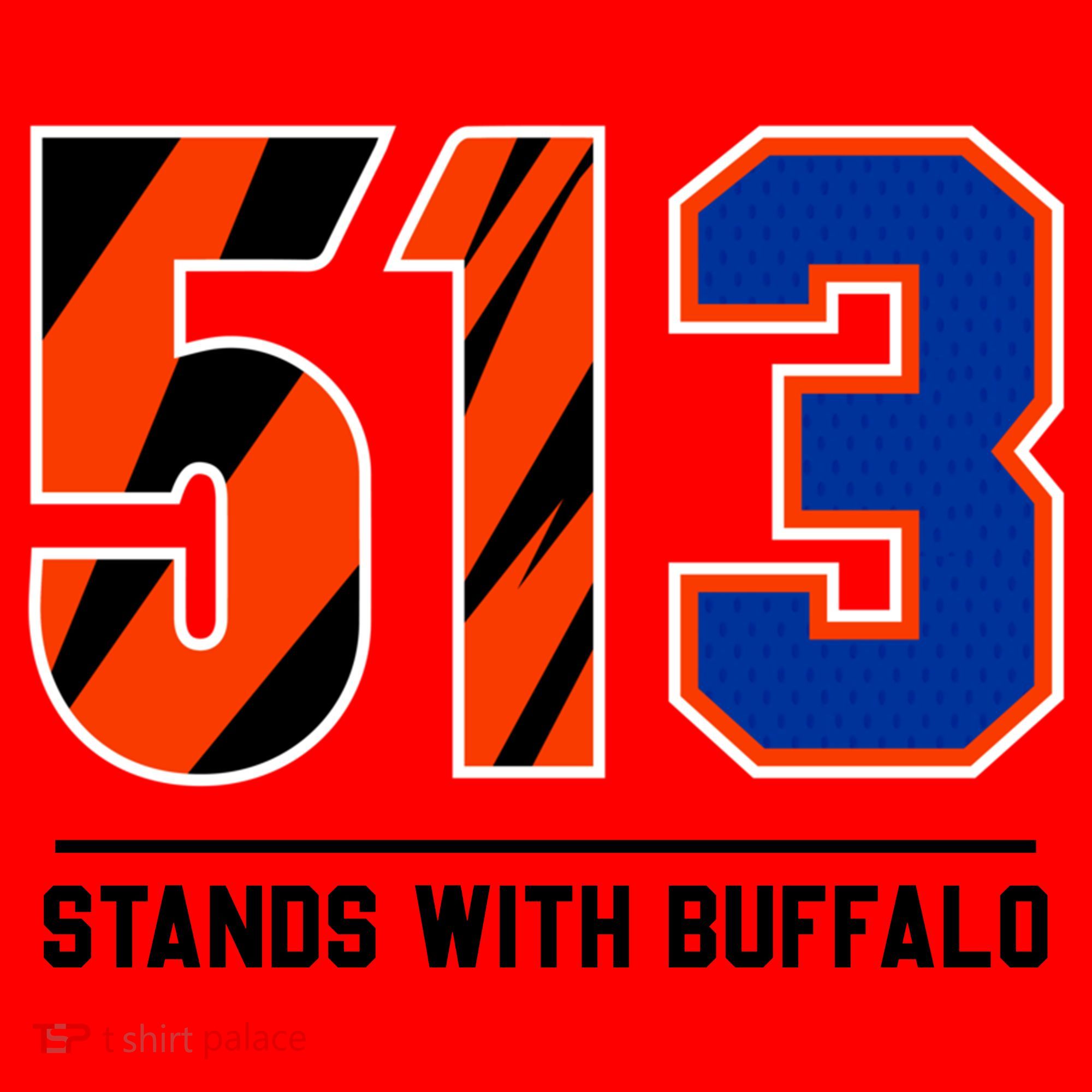 513 Stands With Buffalo Love For 3 Pray For Damar Santa Hat