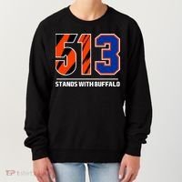 513 Stands With Buffalo Women's Sweatshirt thumb 0