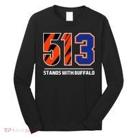 513 Stands With Buffalo Long Sleeve Shirt thumb 0