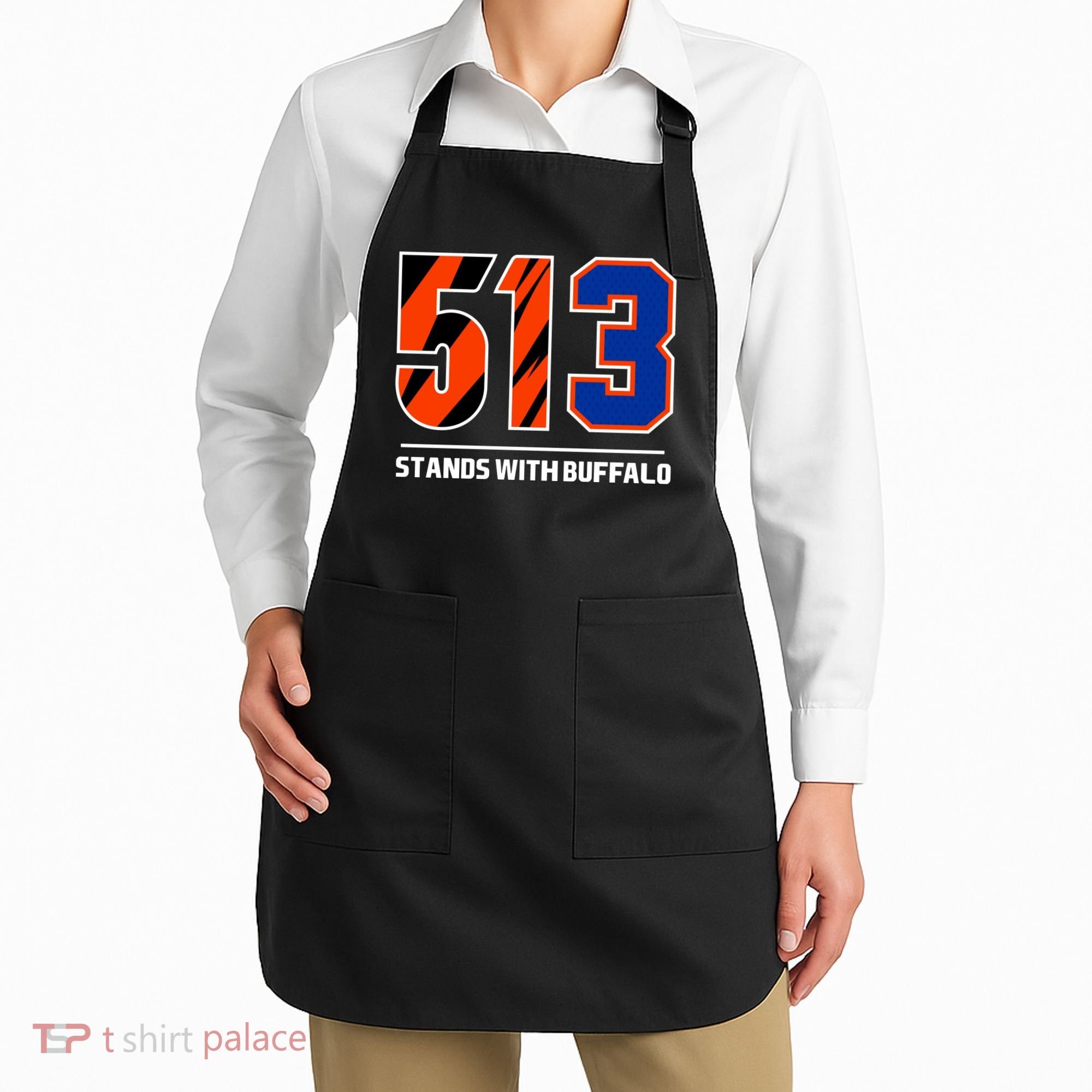 513 Stands With Buffalo Apron