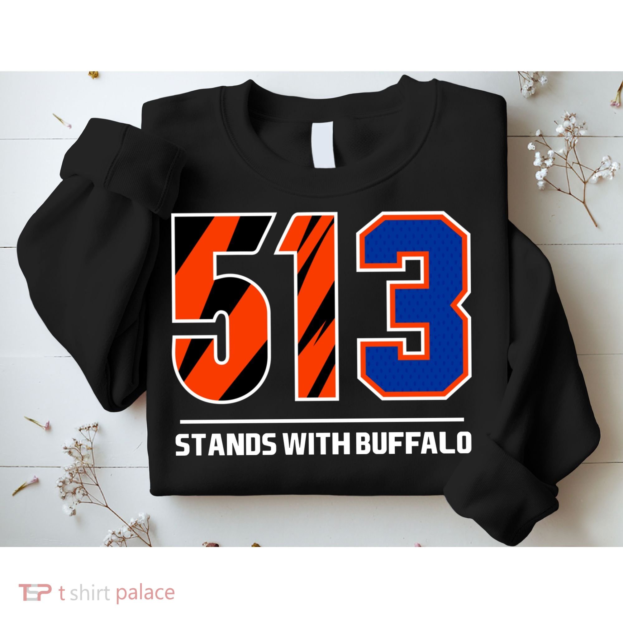 513 Stands With Buffalo Sweatshirt