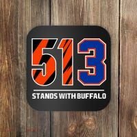 513 Stands With Buffalo Coaster thumb 0