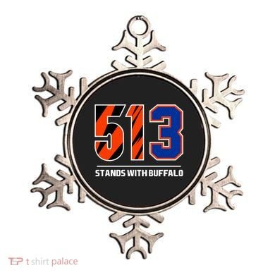 513 Stands With Buffalo Ornament