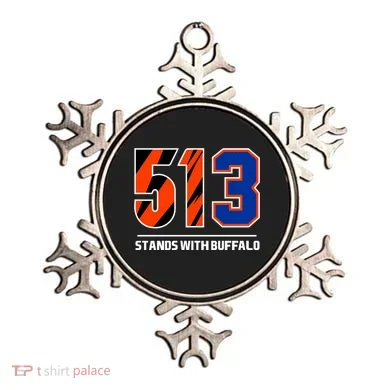 513 Stands With Buffalo Ornament
