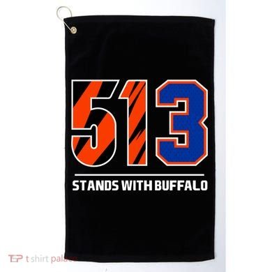 513 Stands With Buffalo Golf Towel