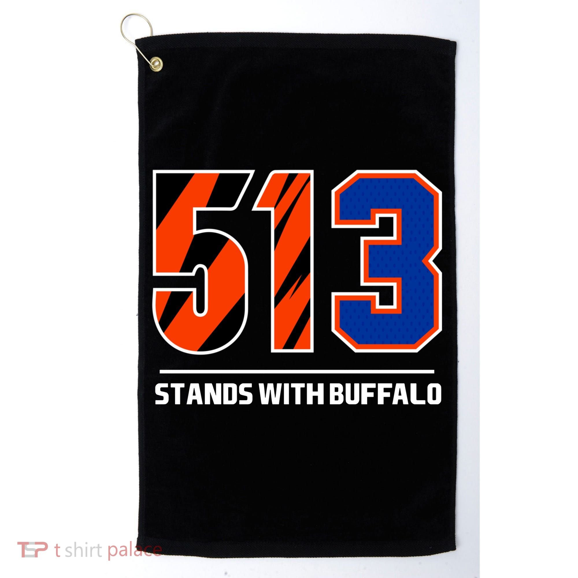 513 Stands With Buffalo Golf Towel