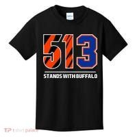 513 Stands With Buffalo Kids T-Shirt thumb 0
