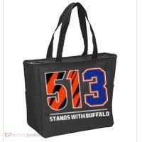 513 Stands With Buffalo Tote Bag thumb 2