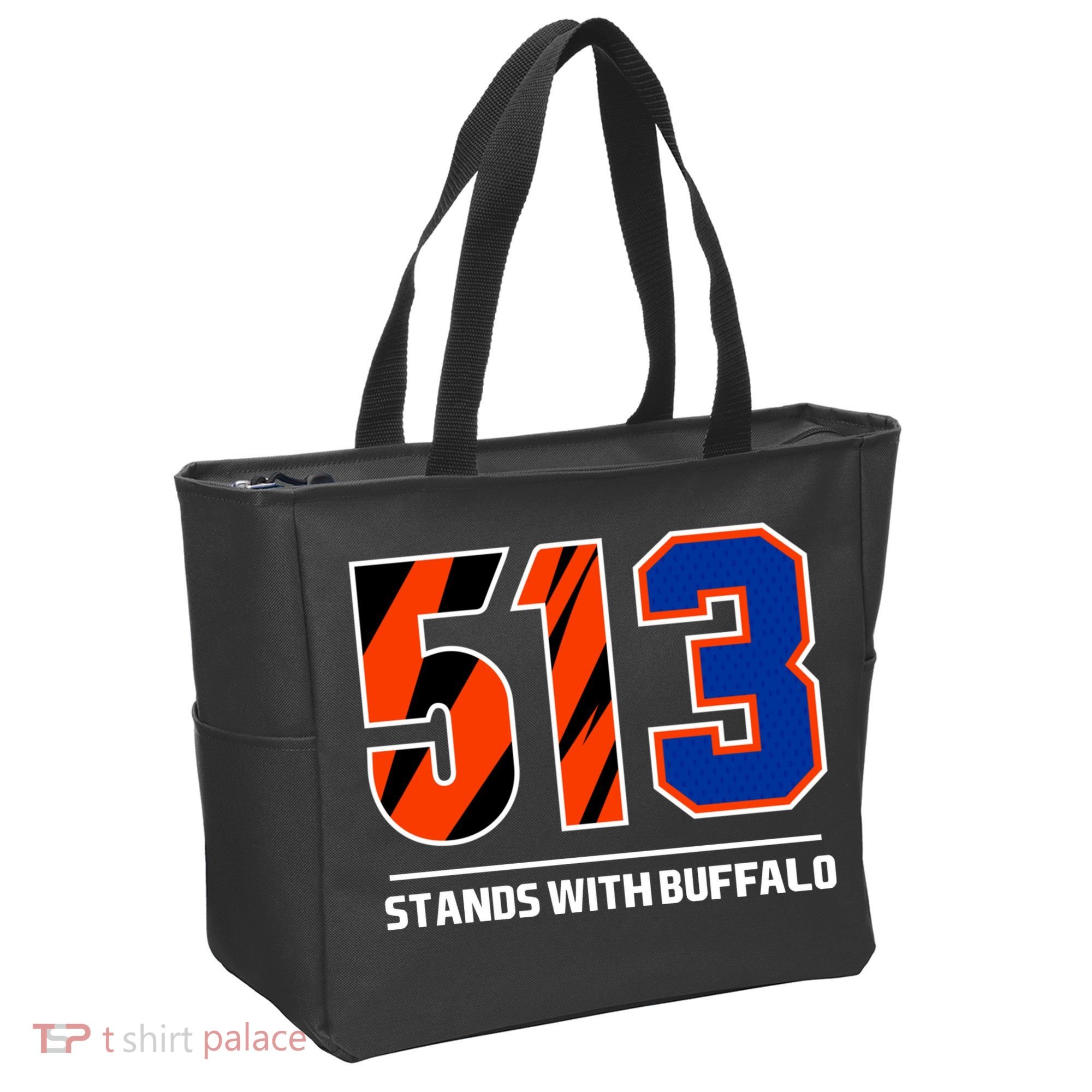 513 Stands With Buffalo Tote Bag