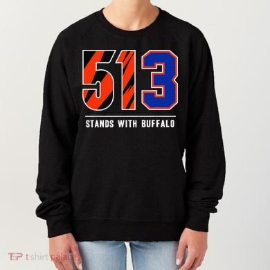 513 Stands With Buffalo Gift Women's Sweatshirt