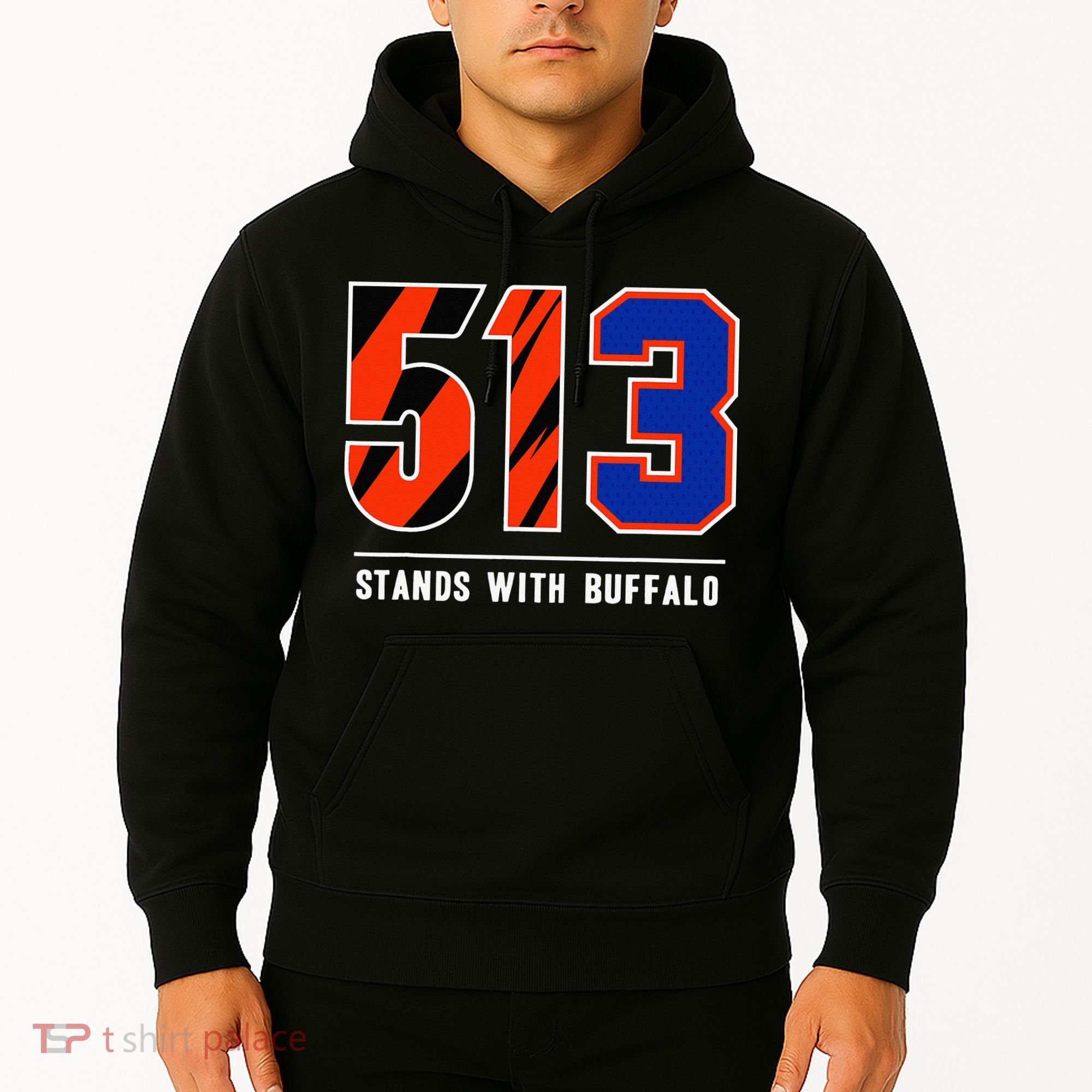 513 Stands With Buffalo Gift Hoodie