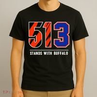 513 Stands With Buffalo Gift T-Shirt thumb 3