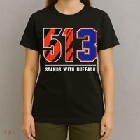 513 Stands With Buffalo Gift T-Shirt thumb 4