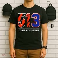513 Stands With Buffalo Gift T-Shirt thumb 6