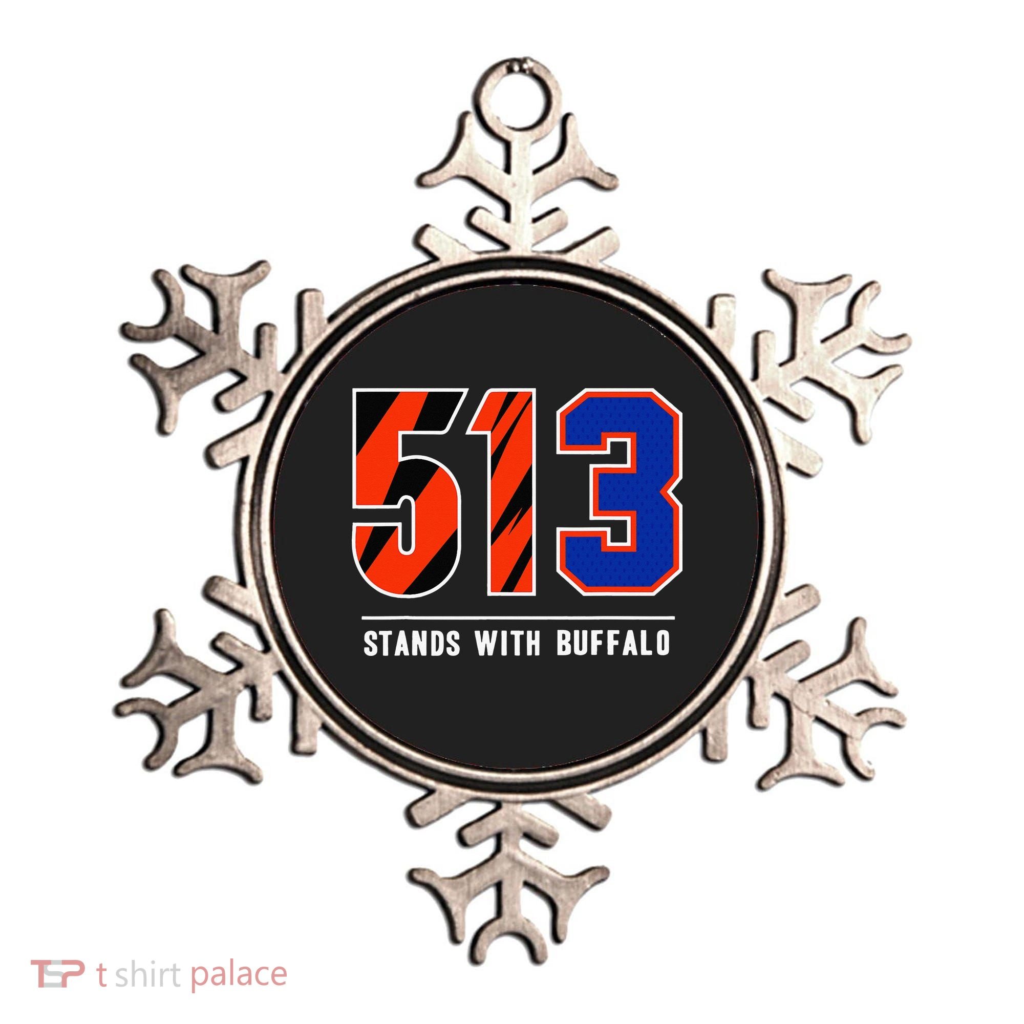513 Stands With Buffalo Gift Ornament