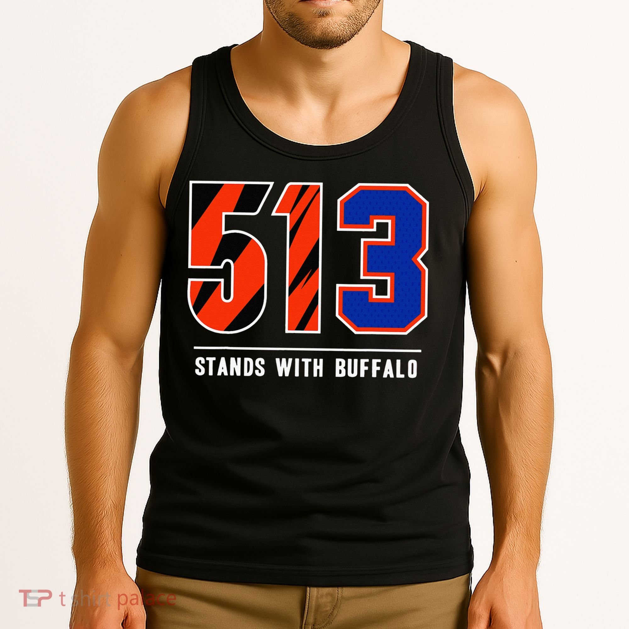 513 Stands With Buffalo Gift Tank Top