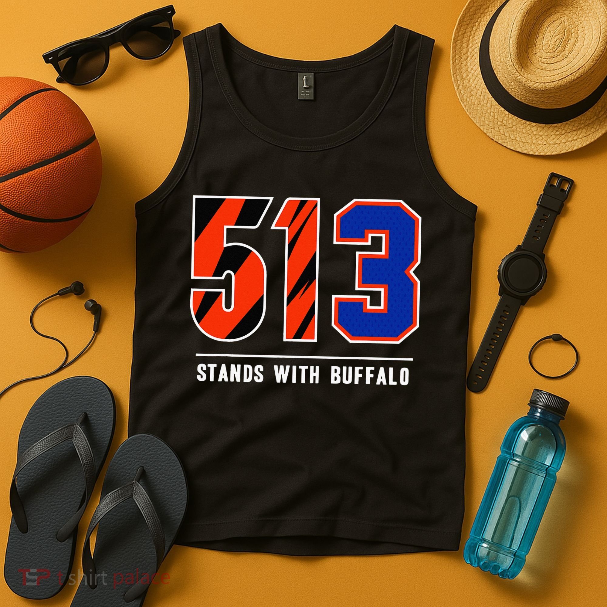 513 Stands With Buffalo Gift Tank Top