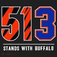 513 Stands With Buffalo Gift Golf Towel thumb 3