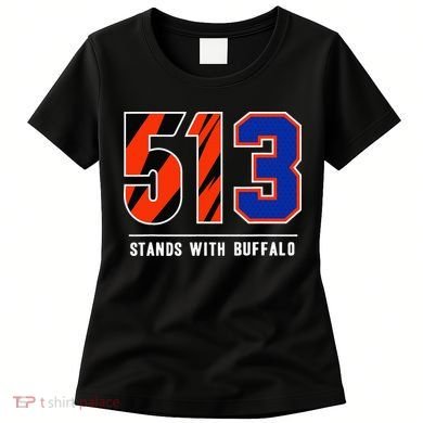 513 Stands With Buffalo Gift Women's T-Shirt