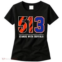 513 Stands With Buffalo Gift Women's T-Shirt thumb 0