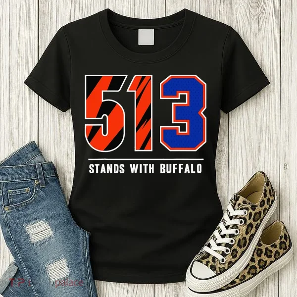 513 Stands With Buffalo Gift Women's T-Shirt