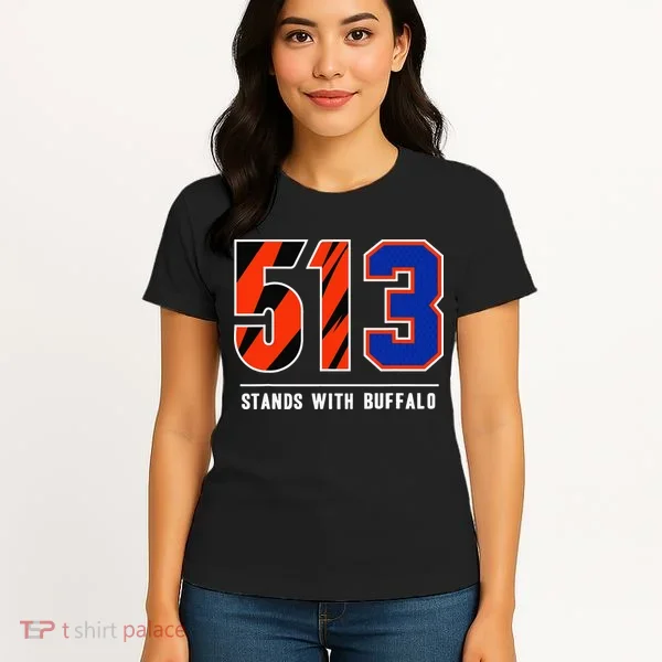 513 Stands With Buffalo Gift Women's T-Shirt